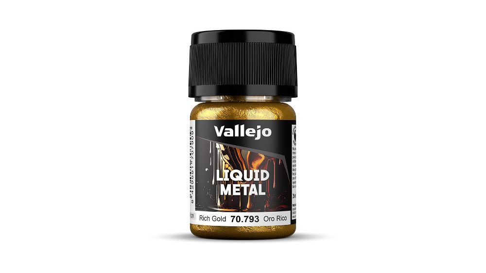 Vallejo 70793 Goldreich, Auf Alkoholbasis, Metallic, 35 ml Model Color