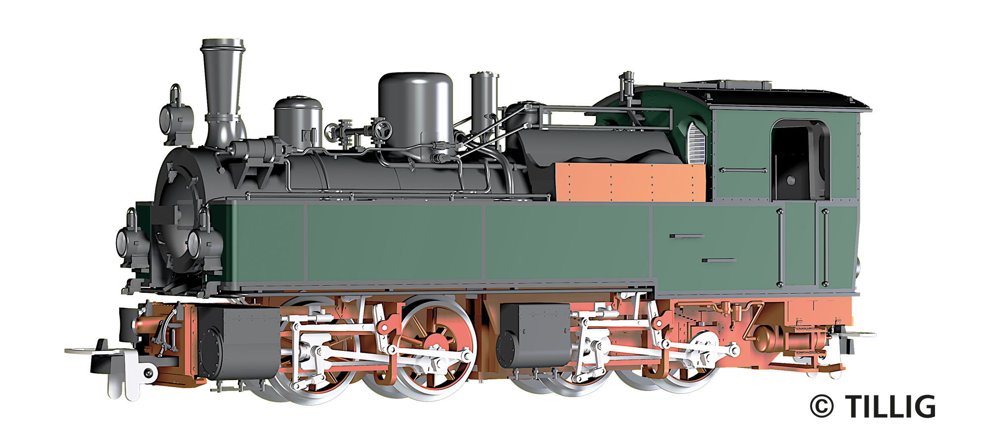 Tillig 05802 Dampflokomotive der HSB