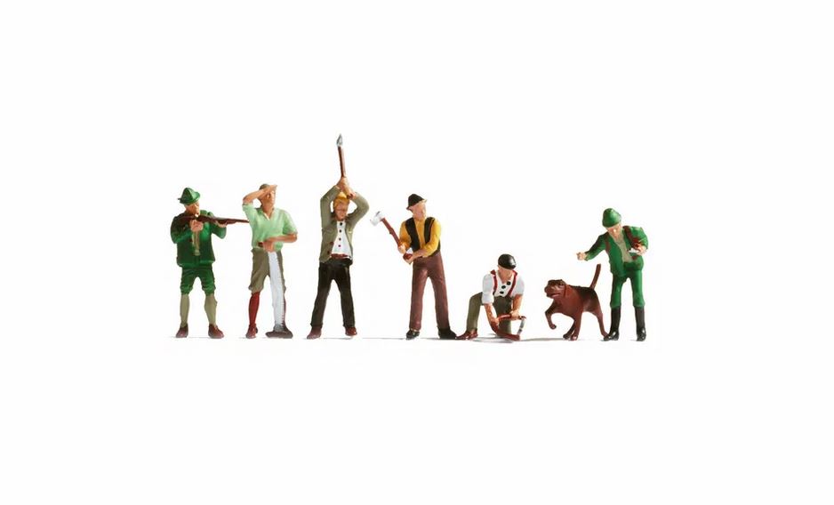 Noch 15060 Jäger und Holzfäller 1:87 Spur H0 NEU OVP Figuren