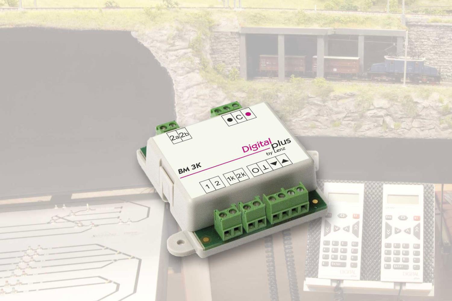 Lenz 22621 BM3K Blockstreckenmodul für Kehrschleife Neu OVP