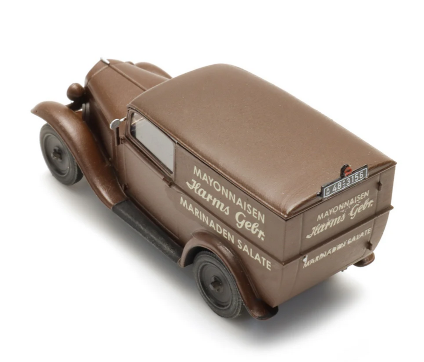 Artitec 387.648 Opel P4 Kastenwagen Harms 1:87 Spur H0 Fertigmodell
