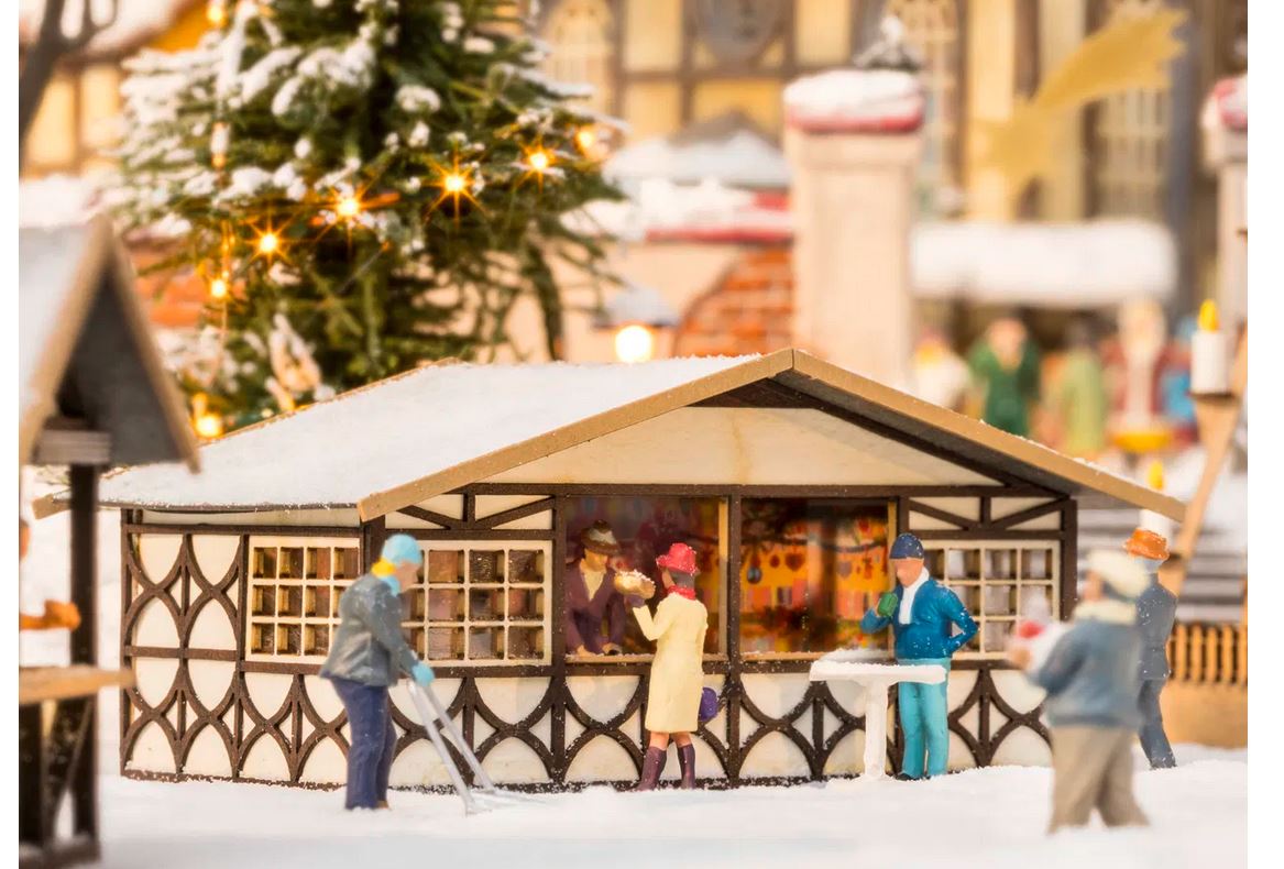 Noch 14682 Weihnachtsmarktstand 1:160 Spur N Bausatz Neu OVP