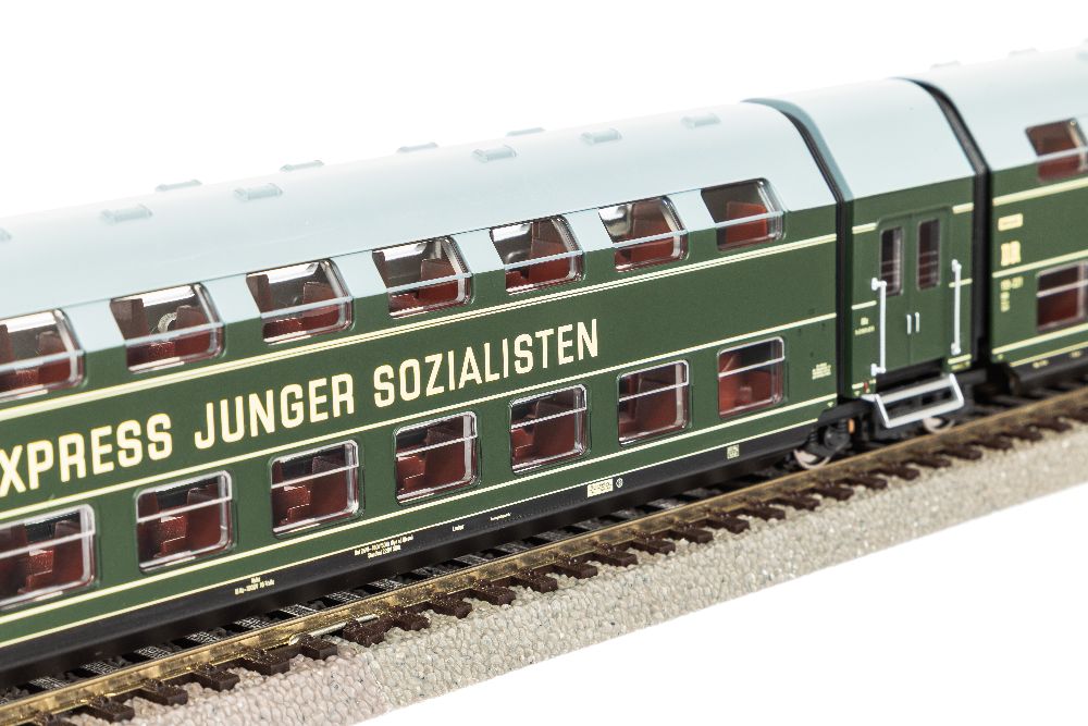 Piko 53125 5tlg Doppelstock-Gliederzug DGBe12 DR III 1:87 Spur H0