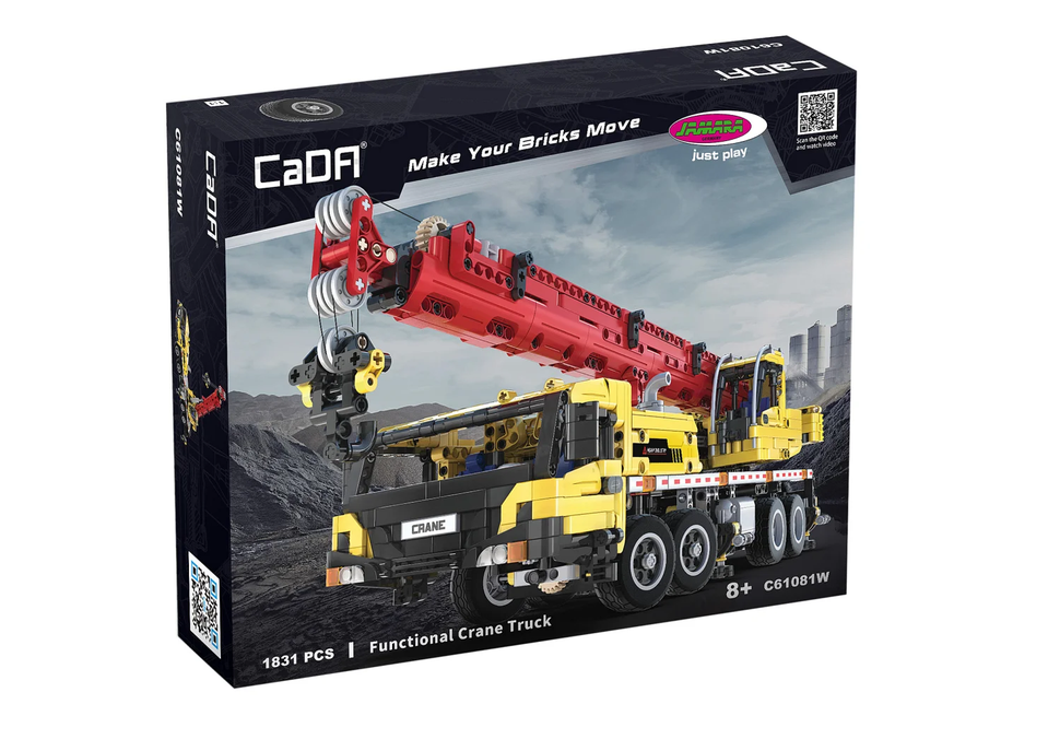 CaDA C61081W Mobilkran 1:35 Bricks