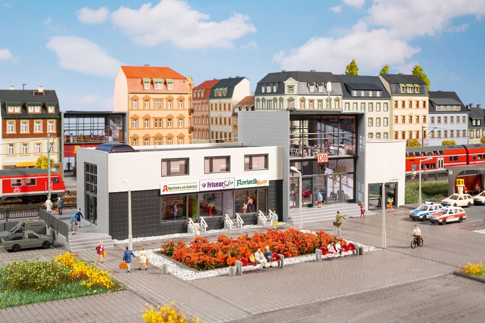 Auhagen 13357 Bahnhof Dosse 1:120 Spur TT Bausatz Neu OVP