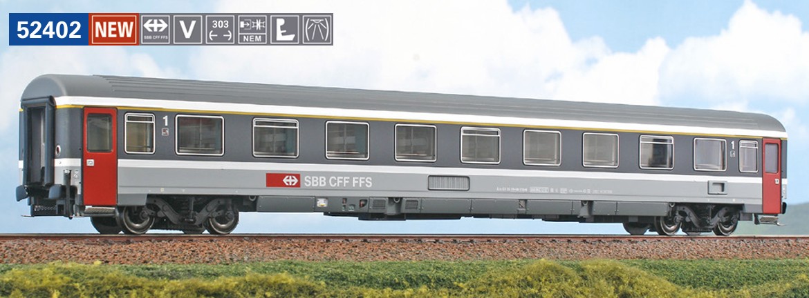ACME 52402 Eurofima Wg. Typ Z SBB 1:87 Spur H0 DC Neu OVP