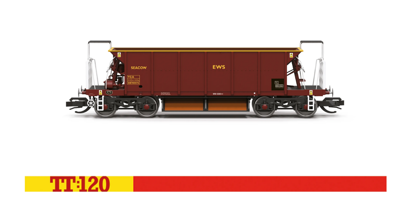 Hornby TT6062 EWS - YGA Seacow Wagon - 980076 Spur TT