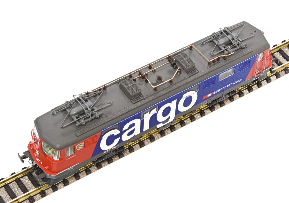 Fleischmann 7570063 Elektrolokomotive Ae 610 487-1 SBB 1:160 Spur N DCC
