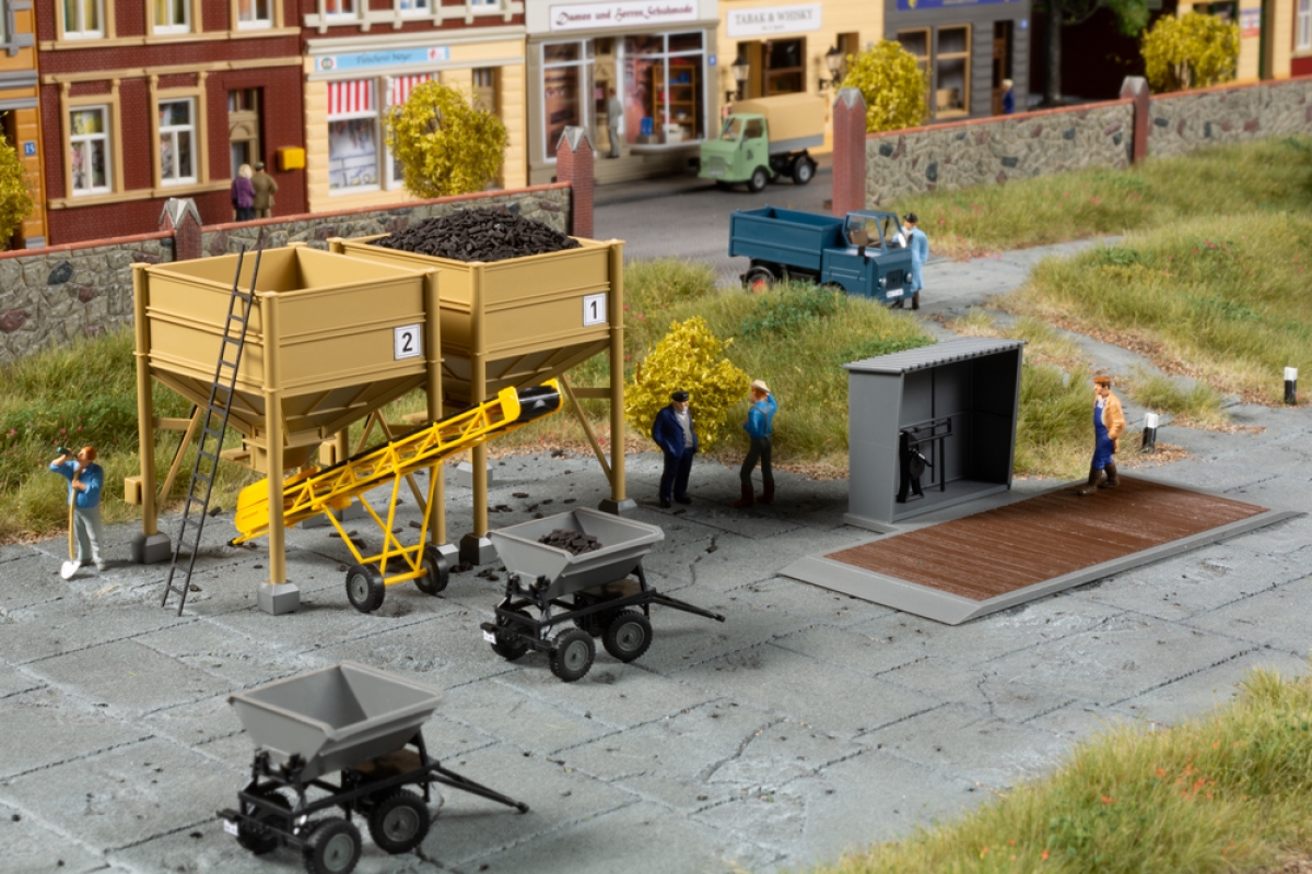Auhagen 11466 Kohleverladung 1:87 Spur H0 Bausatz Neu OVP
