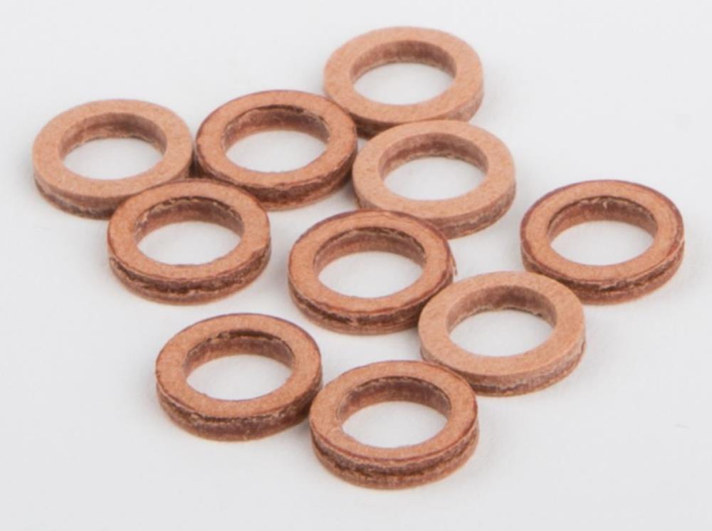 Wilesco 01538 Dichtungen Dompdampfpfeife und Dampfpfeife M5 (10 Stück)