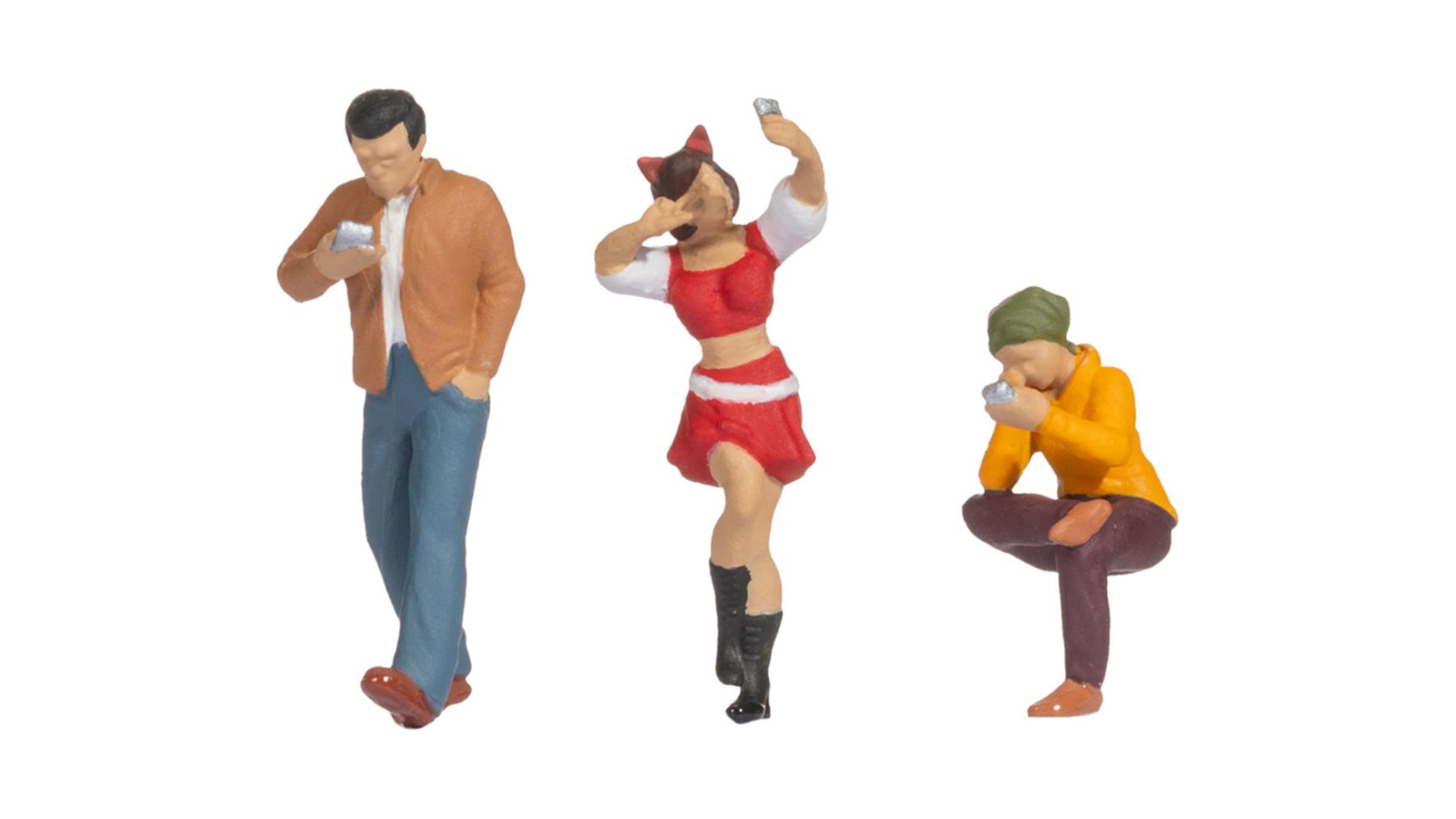 Noch 16609 Funny-Scenes „Smombies" 1:87 Spur H0 Neu OVP