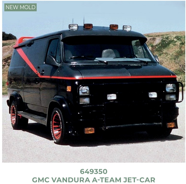 Norev 649350 GMC Vandura A-Team Jet-car 1:43