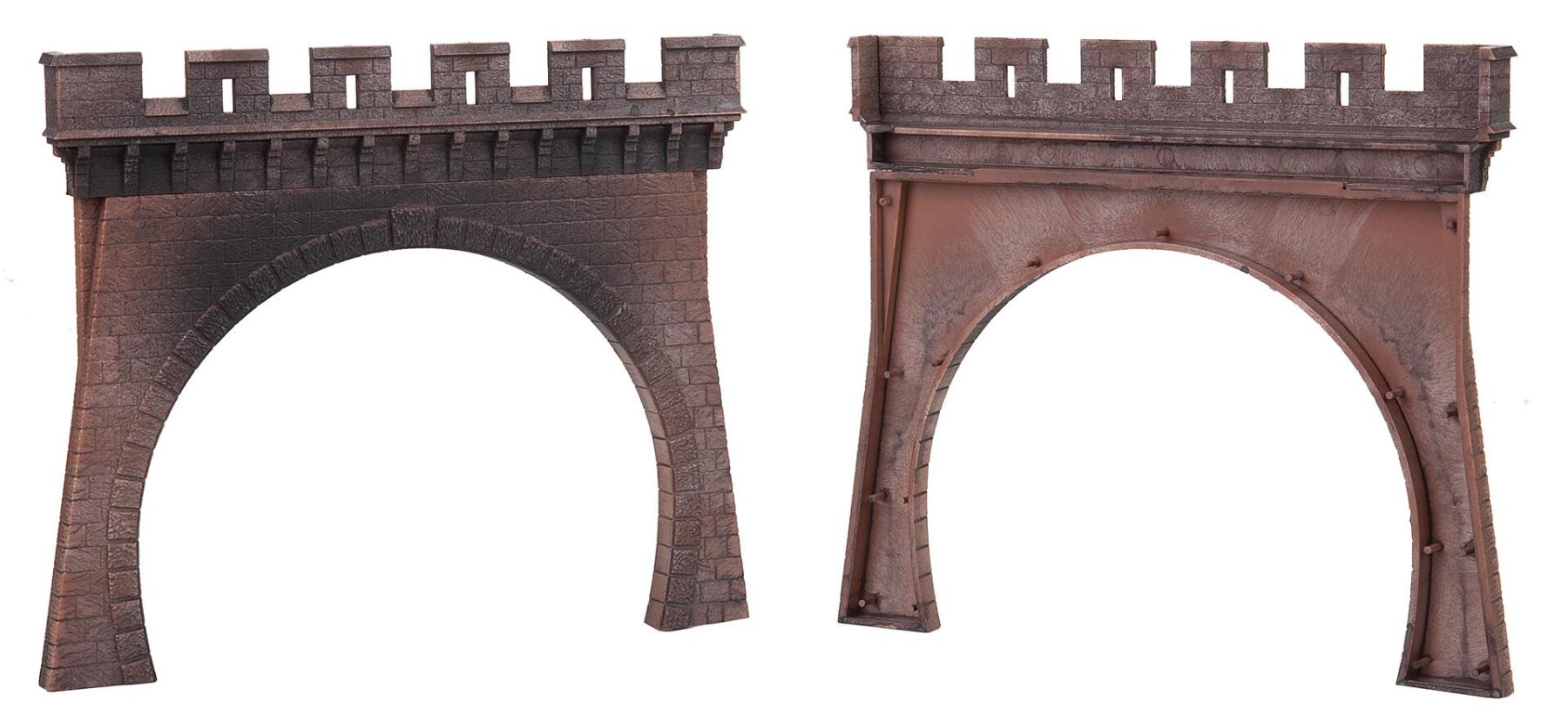 Faller 120570 2 Tunnelportale, 2-gleisig - 1:87 Spur H0 - Bausatz - Neu
