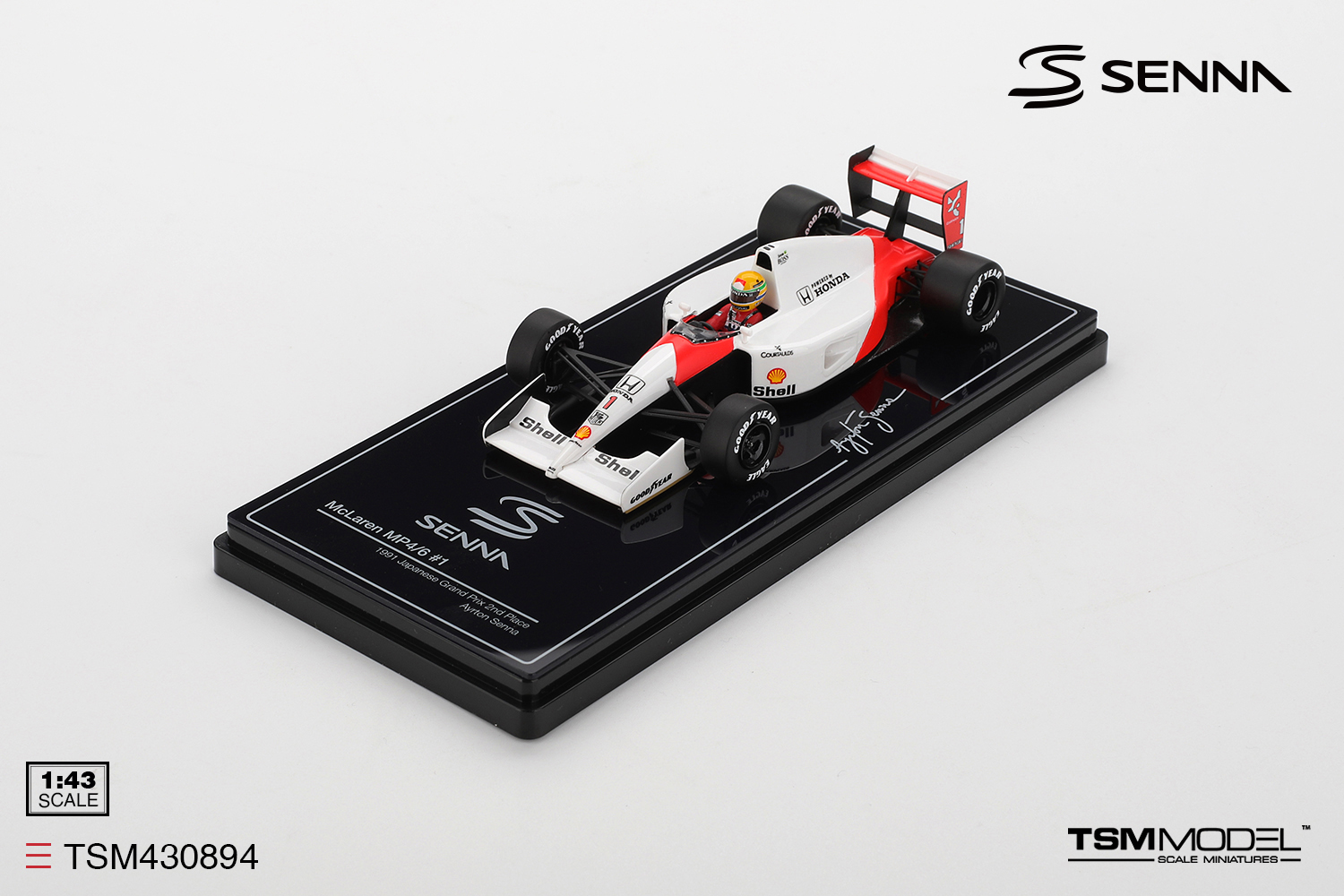 TSM TSM430894 1:43 MCLAREN MP4/6 #1 AYRTON SENNA