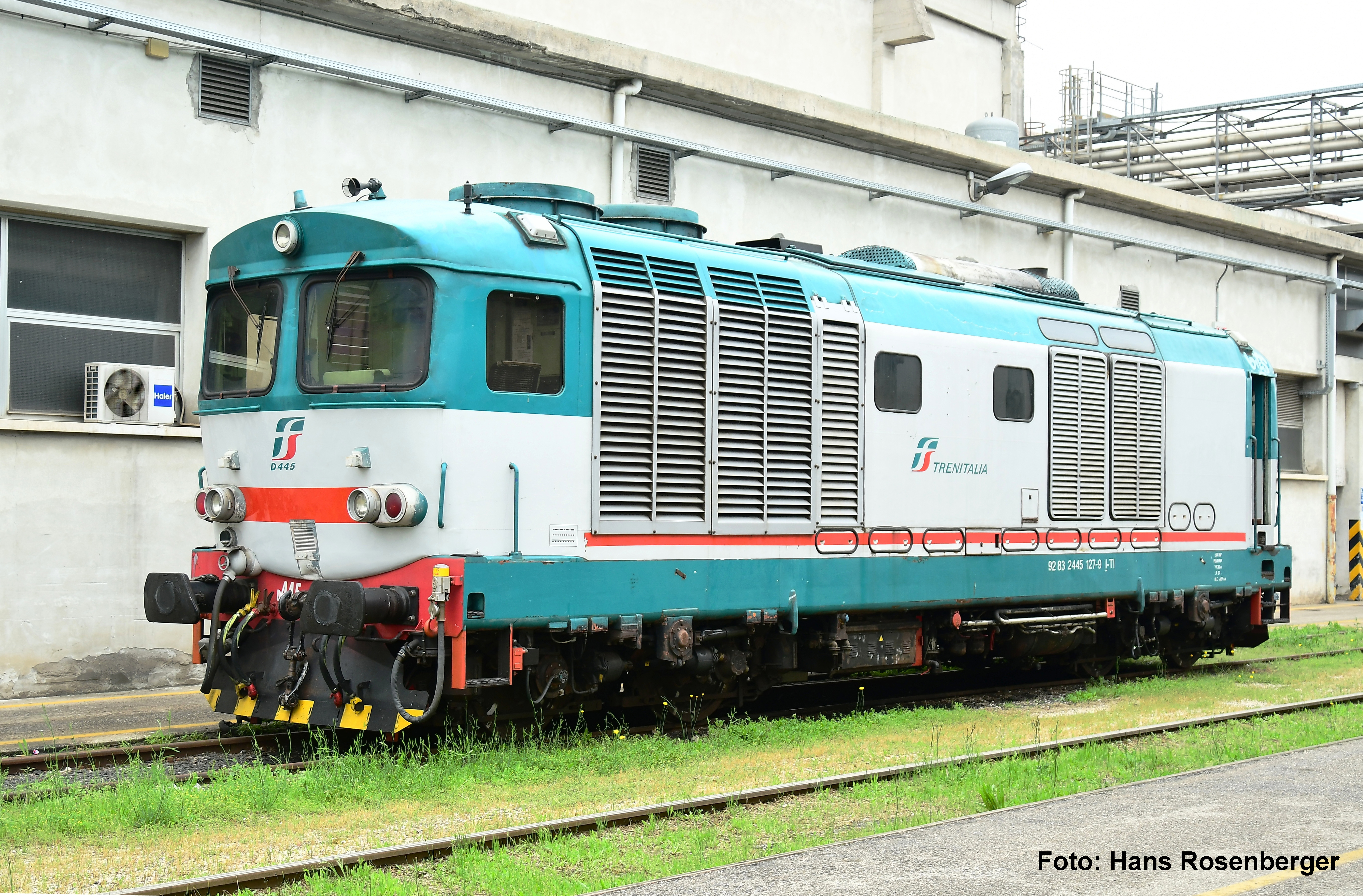 Piko 22035 Diesellok/Sound D.445 dritte Serie mit Schneepflug FS VI + P