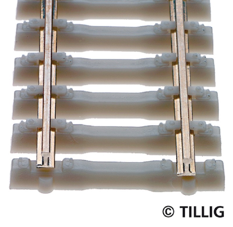 Tillig 83134 Betonschwellenflexgleis Länge ca. 520 mm - Spur TT - Neu