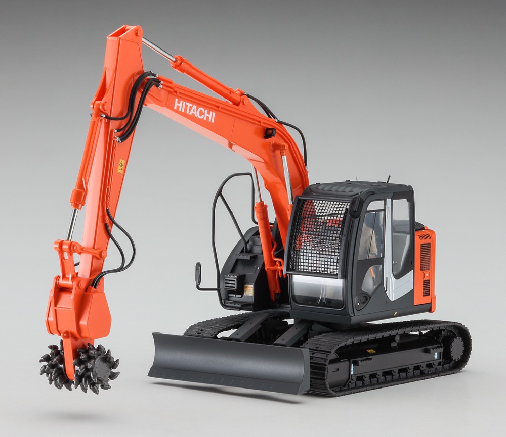 Hasegawa 66111 Hitachi Zaxis 135US mit Messerkopf 1:35 Bausatz NEU