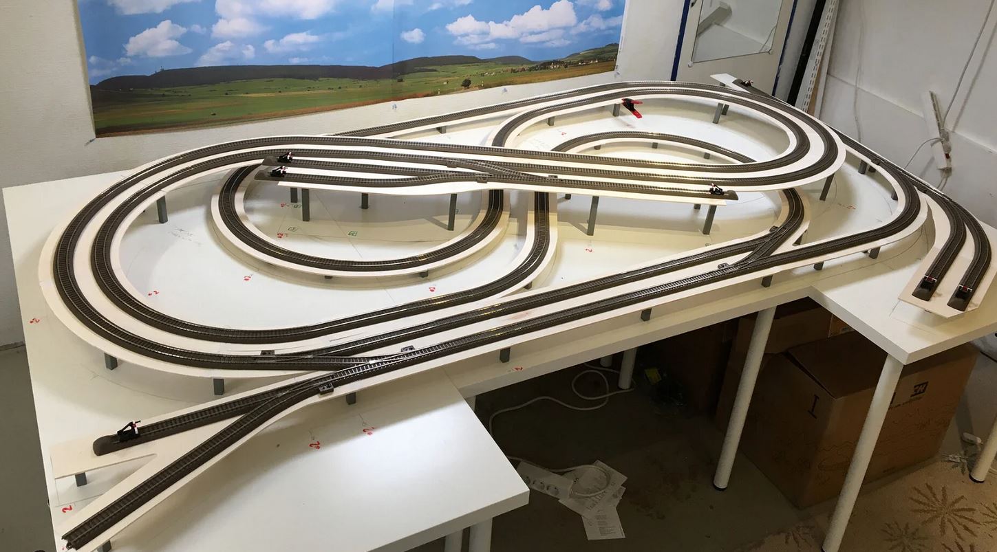 Noch 53610 Easy-Track Trassenbausatz Martinstadt 1:87 Spur H0