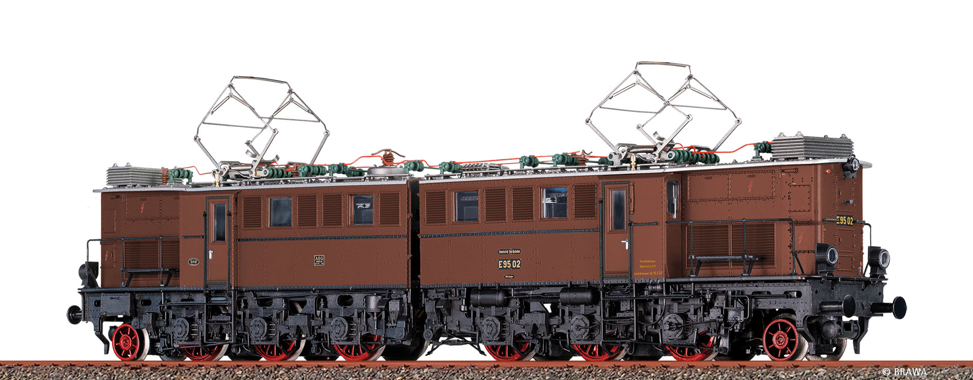 Brawa 58233 H0 Ellok BR E95 DRG