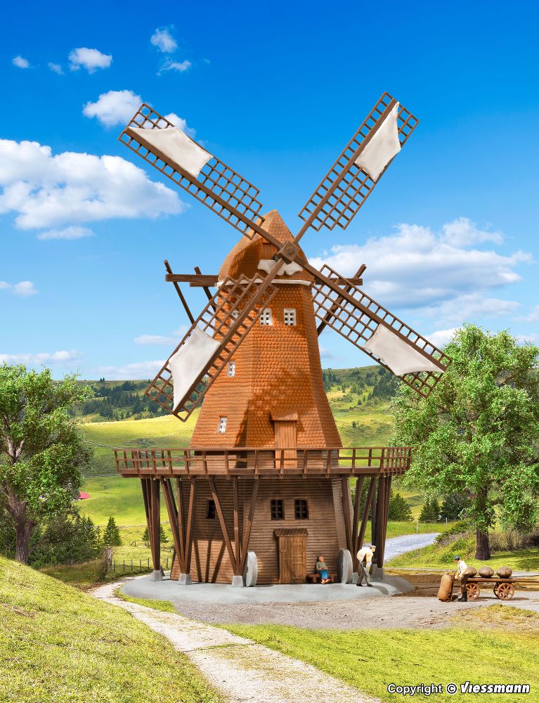 Kibri 37301 Windmühle in Lemkenhafen 1:160 Spur N Bausatz Neu