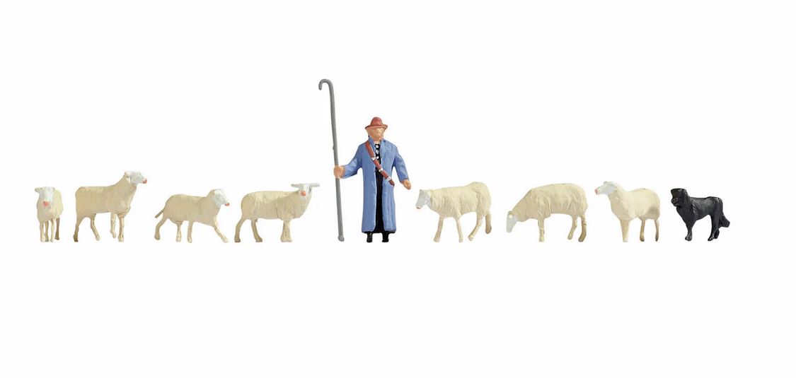 Noch 36748 Schafe und Schäfer 1:160 Spur N Neu OVP Figuren