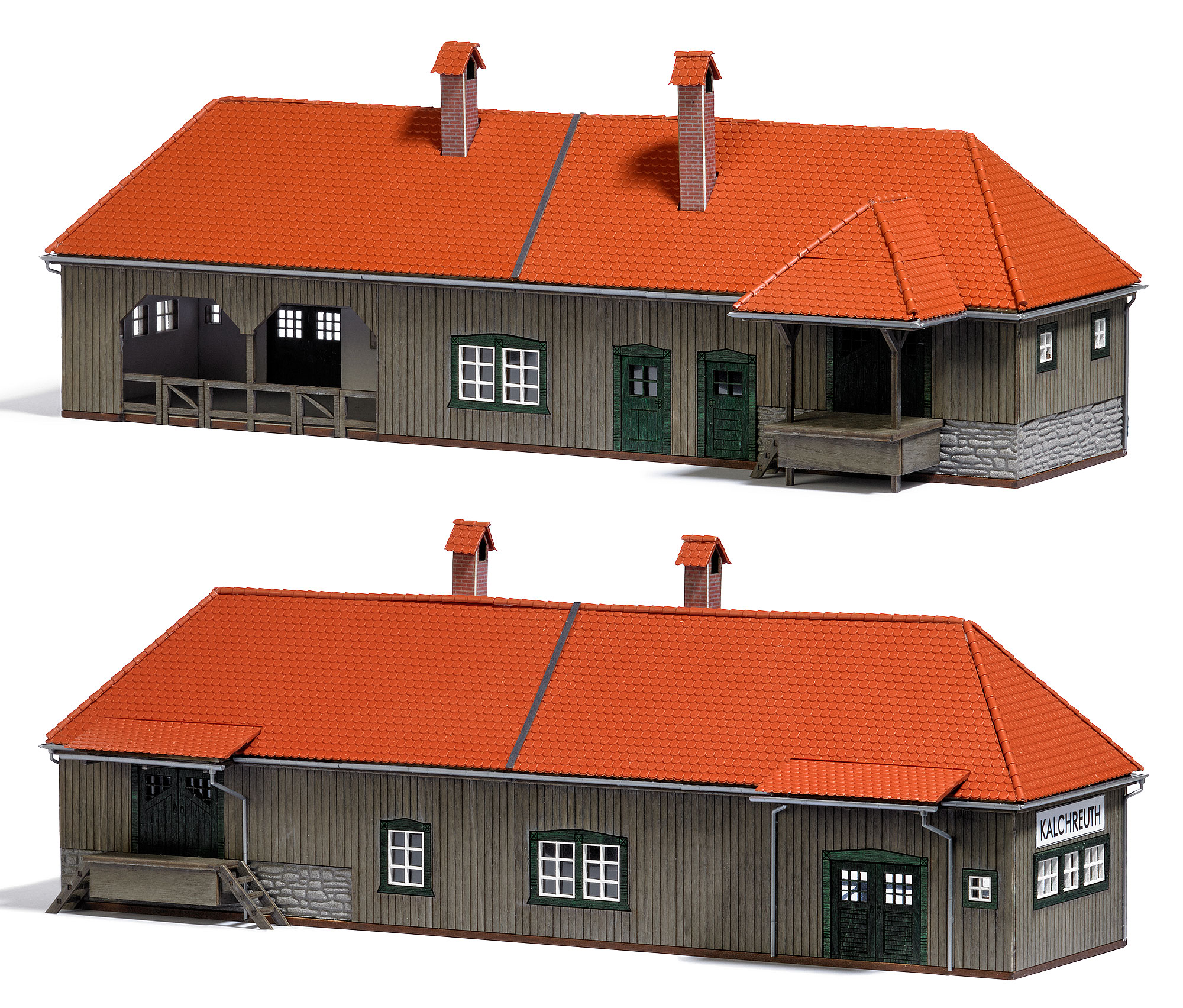Busch 1953 Bahnhof Kalchreuth 1:87 Spur H0 Bausatz Neu OVP