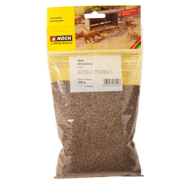 Noch 08441 Streumaterial - braun, 150 g - Neu - OVP