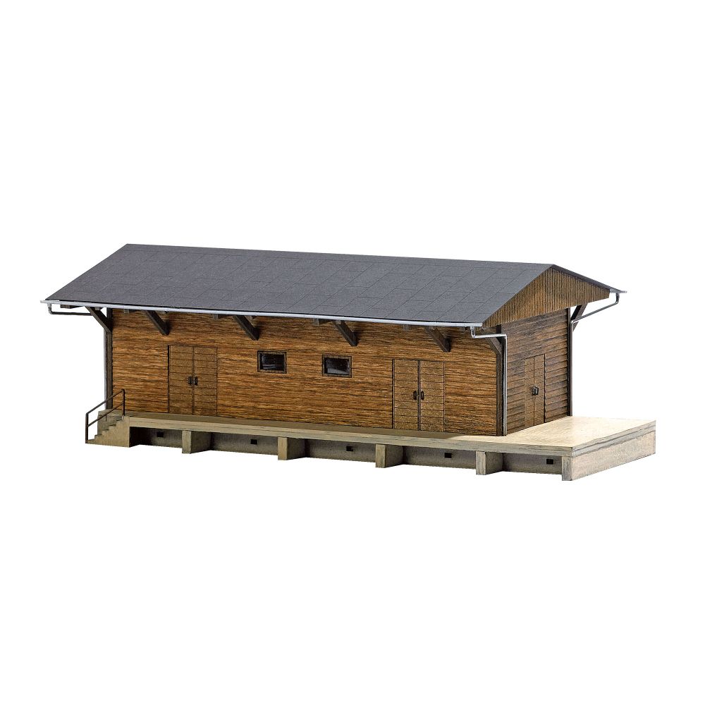 Busch 8771 Güterschuppen "Braunsdorf" 1:120 Spur TT Bausatz