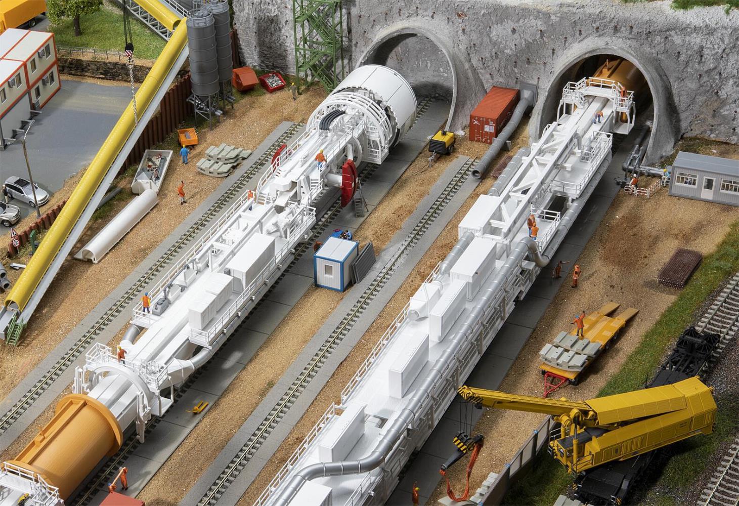 Faller 130900 Tunnelbohrmaschine Gripper-TBM 1:87 Spur H0 Bausatz