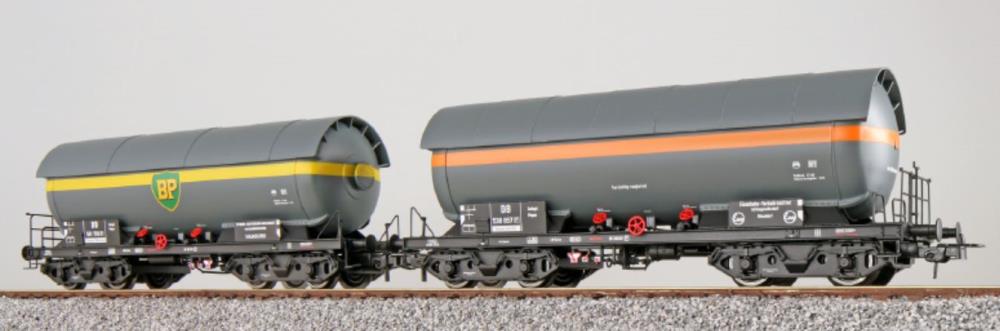Pullman 36520 Gas-Kesselwagen Set - ZAG 620 - EVA 538 857 + BP 581 709