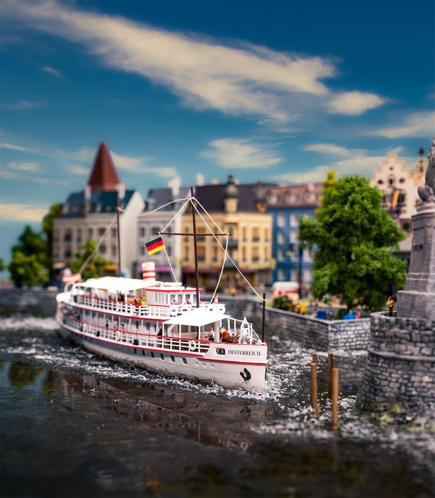 Faller 222415 Fahrgastschiff Oesterreich 1:160 Spur N Bausatz Neu