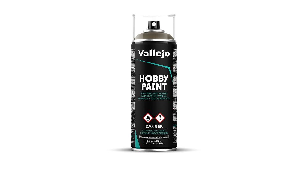 Vallejo 28005 Olivgrau, US, AFV, Sprühdose, 400 ml NEU