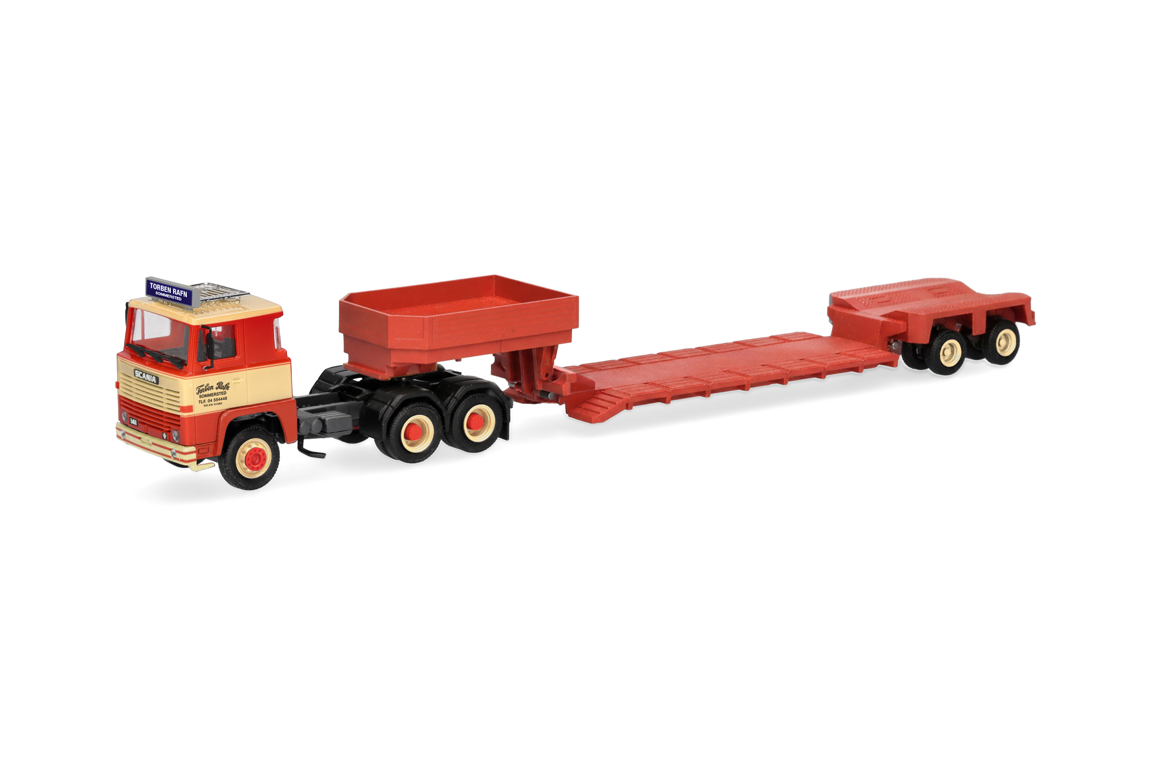 Herpa 322485 Scania 141 TiLaSz Torben Rafn