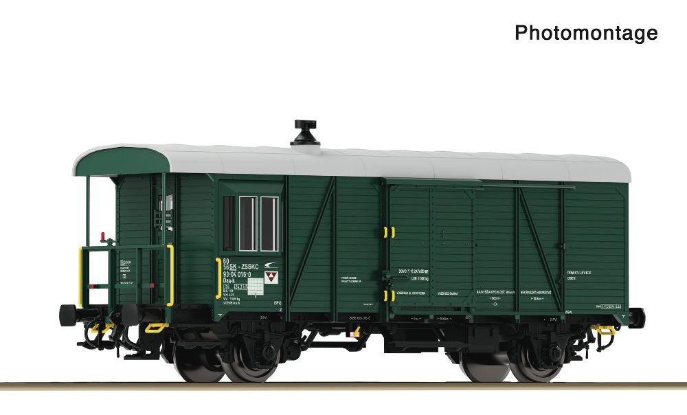 Roco 6680044 Güterzugbegleitwagen Daa-k ZSSK Spur TT