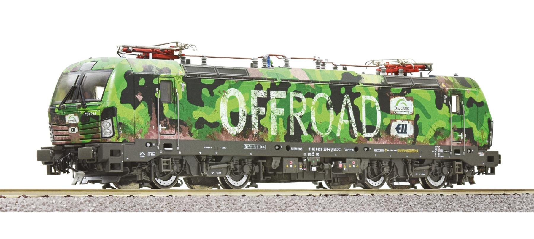 Roco 71931 Elektrolokomotive 193 234-2 Offroad TX-Logistik Spur H0