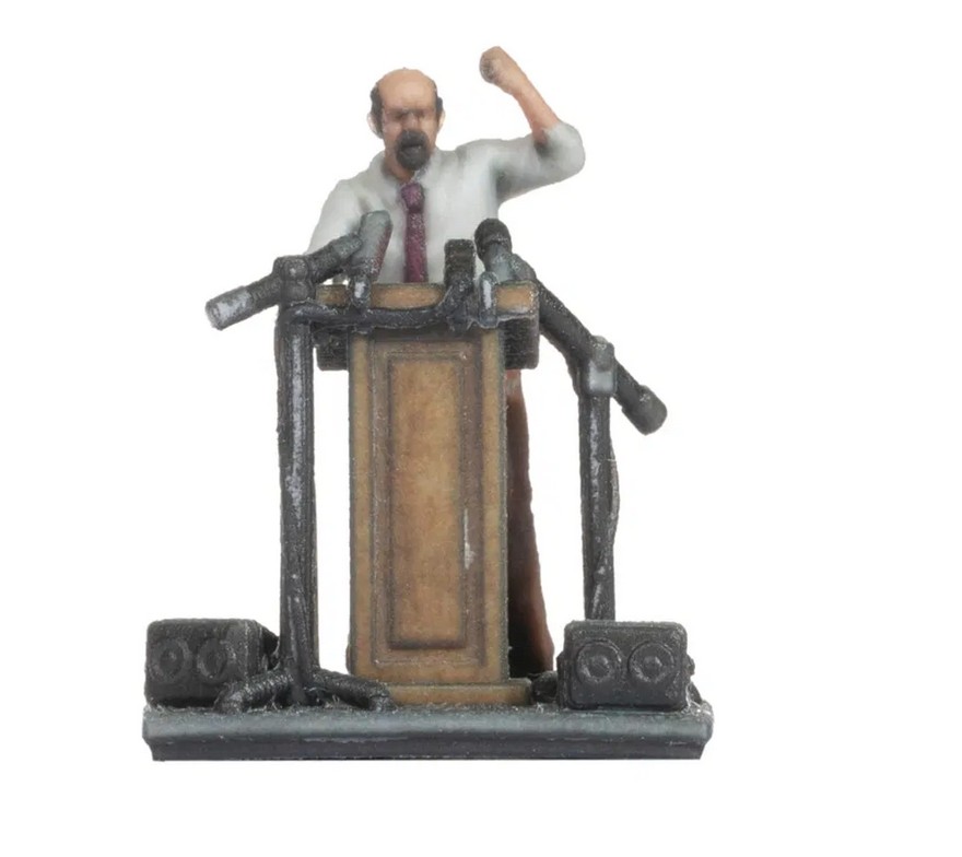Noch 10025 Rednerpult 1:87 Spur H0 NEU OVP Figur