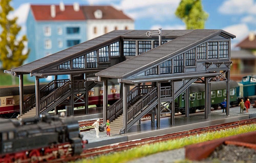 Faller 222153 Bahnsteigbrücke Radolfzell 1:160 Spur N Neu OVP