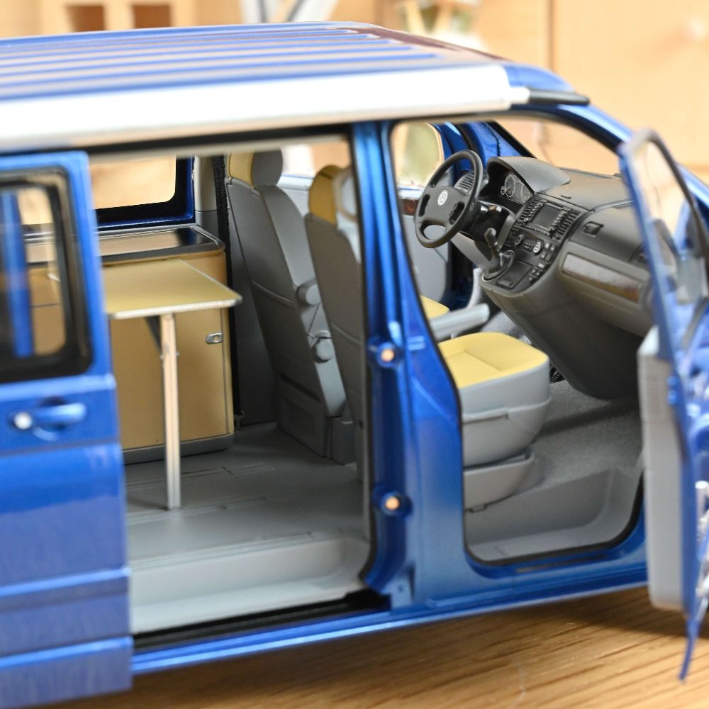 Norev 188607 VW California 2003 Ravennablau metallic 1:18 NEU OVP