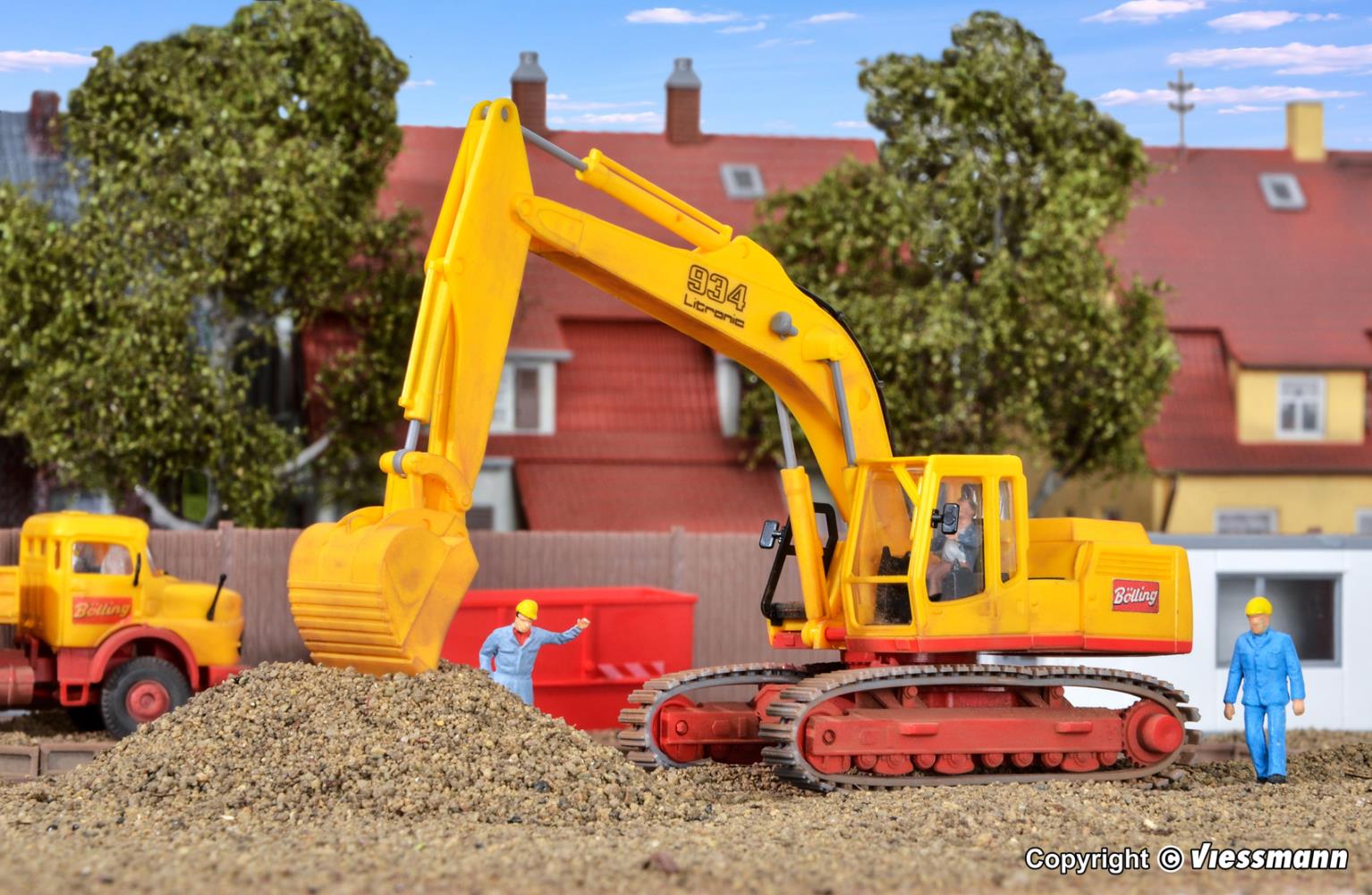 Kibri 14110 LIEBHERR Litronic R934 Edition Emil Bölling 1:87 Spur H0