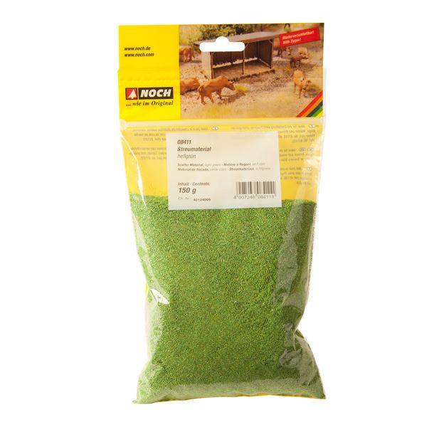 Noch 08411 Streumaterial - hellgrün, 150 g - Neu - OVP