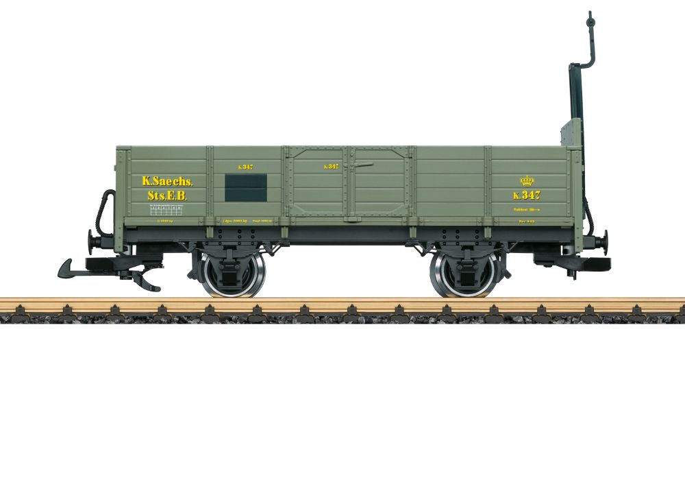 LGB 40273 Offener Güterwagen K.Sächs. Sts.E.B. 1:22,5 Spur G