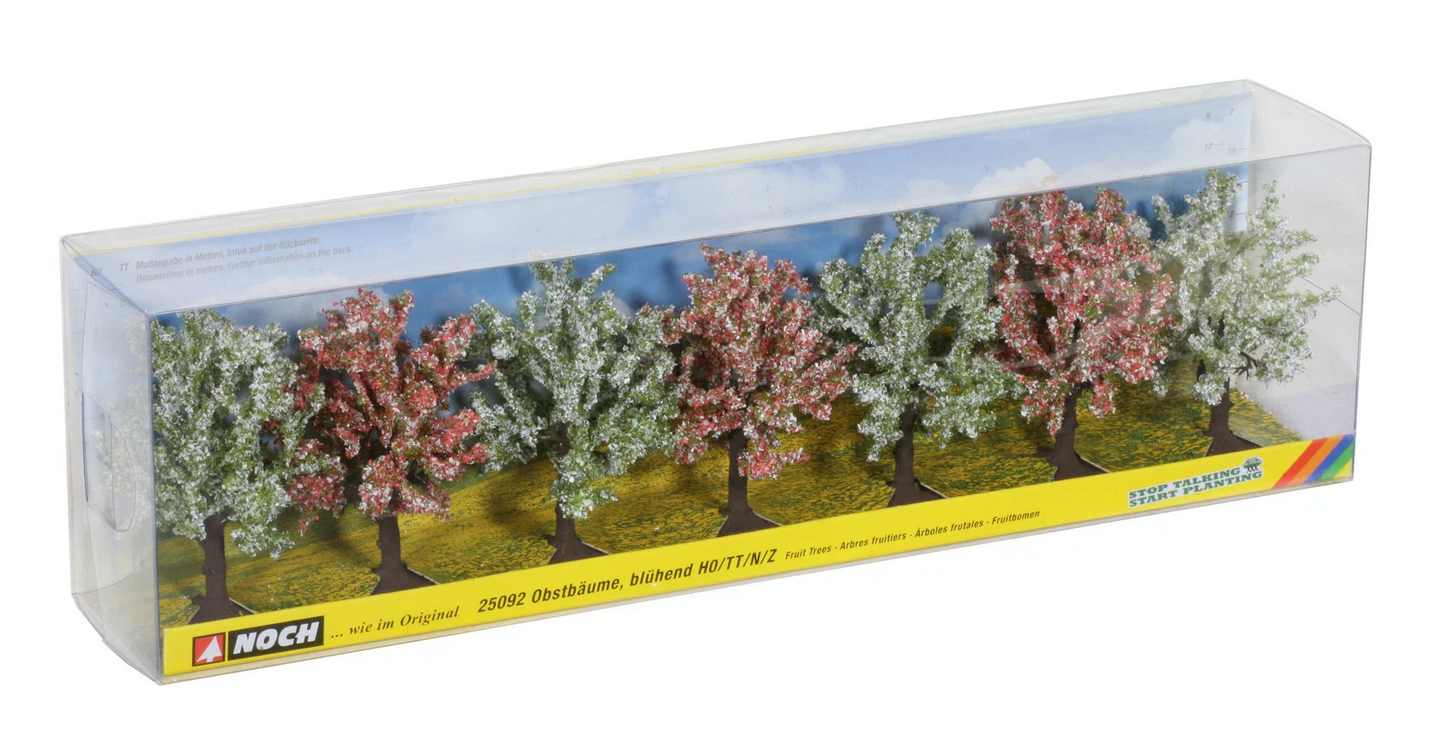 Noch 25092 Obstbäume blühend 7 Stück ca. 8 cm hoch NEU OVP
