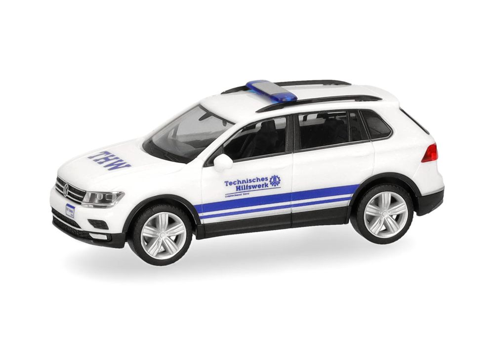 Herpa 098687 VW Tiguan "THW Gera Thüringen" 1:87 Spur H0 NEU