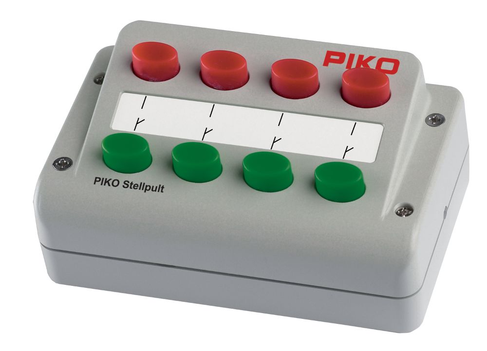 Piko 55262 Stellpult z. Schalten von 4 Weichen + Signalen Spur H0