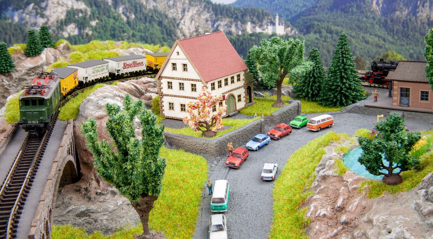 Noch 44603 Citroën GSA 2 Stück blau und grau 1:220 Spur Z NEU