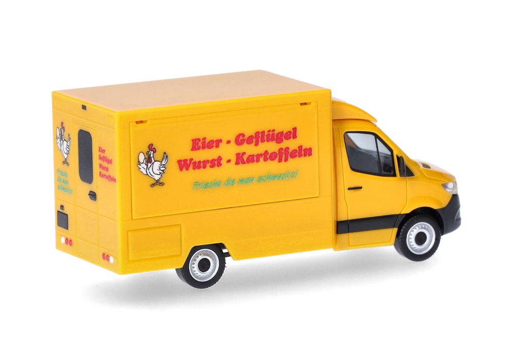 Herpa 098656 Mercedes-Benz Sprinter '18 Foodtruck 1:87 Spur H0
