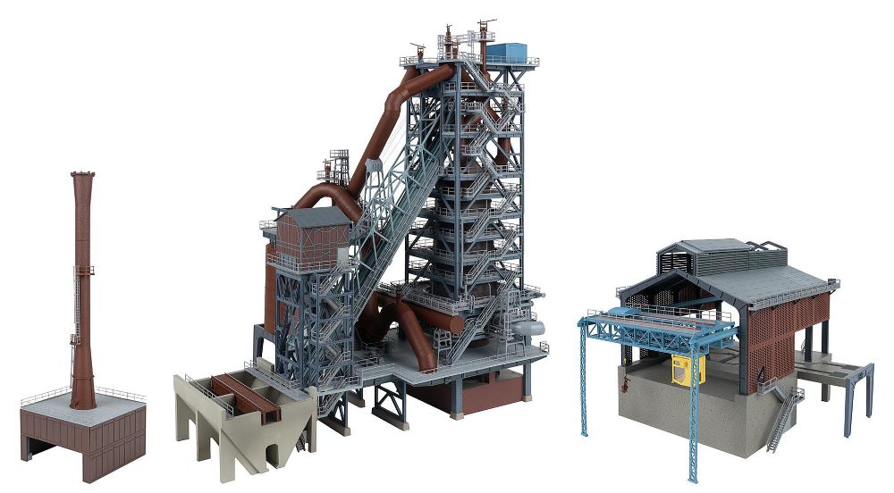 Faller 130026 Hochofen mit Gießhalle 1:87 Spur H0 Bausatz NEU OVP