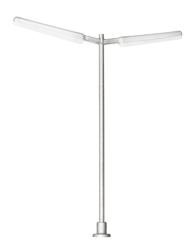 Viessmann 6999 TT Schlanke Straßenleuchte doppelt, 2 LEDs weiß