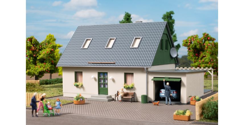 Auhagen 11454 Einfamilienhaus mit Garage