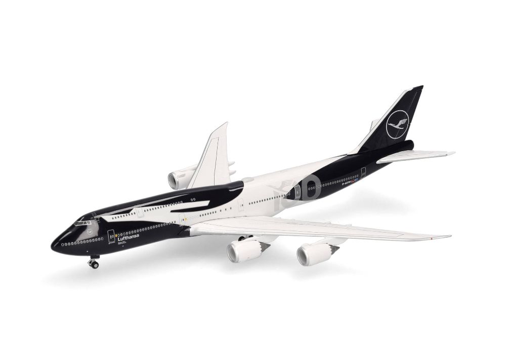 Herpa 539500 Lufthansa Boeing 747-8 "100 Jahre" – D-ABYN 1:500